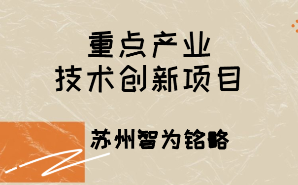 重點產業(yè)技術創(chuàng)新