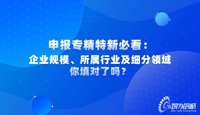申報專精特新必看：企業(yè)規(guī)模、所屬行業(yè)及細(xì)分領(lǐng)域你填對了嗎？.jpg